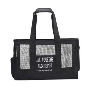 ER52858 Portable Cat Tote Pouch Mesh Breathable Pet Handbag Gift Thickened Dog Carrying Case Outdoor Travel
