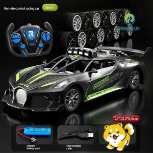 XH Remote RC /Mobil Remote Control led remote control RC car Racing 1:18 LED Light Speed Car /mobil mobilan remote control bisa di charge