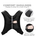 Weight Vest 6 10 16 20Lbs Weight Vest for Men Women, Body Weight Vests Adjustable for Running, Training. 