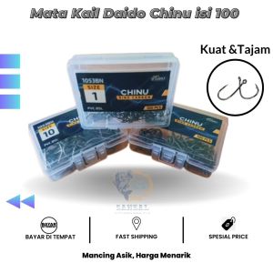 Mata Kail Pancing Daido 1053 Perkotak / Kail Pancing Murah Isi banyak