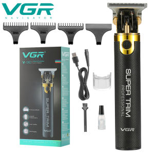 (COD+3 Days Delivery)Original VGR V-082 Zero Adjustable Professional Rechargeable Hair Trimmer Hair Cutter Hair Clipper Japan Design
