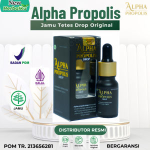 Alpha Propolis Drop 10 ml  mengatasi Diabetes dan Menjaga Daya Tahan Tubuh Bpom Halal 100% herbal