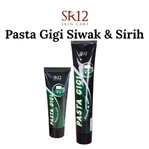 Pasta Gigi SR12 Siwak dan Sirih Herbal Penghilang Plak Karang Gigi Bpom