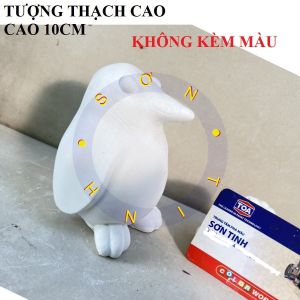 Tượng tô màu Phi hành gia D6 tô tượng thạch cao (Không kèm màu) luyện vẽ