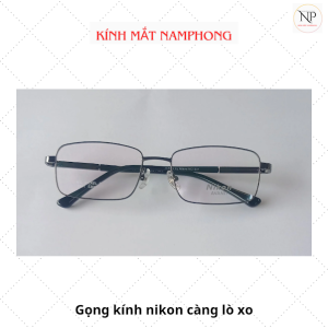 Kính đọc sách xem điện thoại kính viễn thị lão thị gọng NIKON [ càng lo xo] [tròng midas hàn quốc]