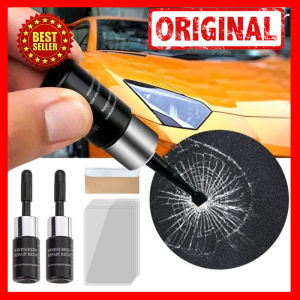 COD Lem Kaca Mobil Retak Windshield Repair Kit Original: Alat Tambal Kaca / Alat Reparasi Kaca Mobil
