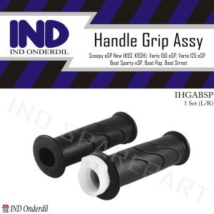 Karet-Pipa-Slongsong Handle-Hand Grip-Fat-Vat-Pad-Handfat-Handvat-Handpad-Hanfat Assy-Set Beat Sporty eSP & Beat Pop eSP & Beat Street Lama-Old-New