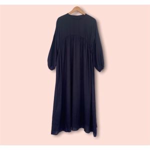 Seika midi dress/rayontwill/LD110cm/pnjng120cm / GAMIS KATUN WANITA JUMBO / DRESS KATUN RAYON WANITA SEIKA