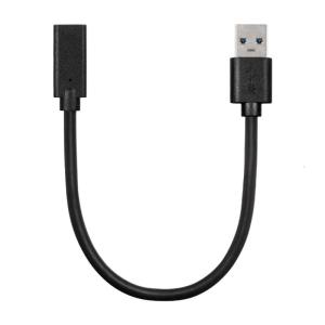 Type C Female To USB3.0 Male Adapters Compatibility 5Gbps Transfer Speed Extension Cable Plastic Texture for Devices