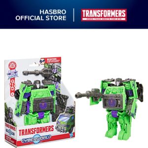 Transformers CYBERWORLD Ultimate Cyber Changers Megatron 7-Inch Action Figure Quick Change to Tank Mode Robot Toys for Boys and Girls 6 and Up