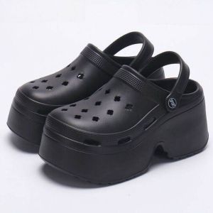 9CM EVA Heeled Wedge Sandal For Women Fashion Thick Bottom Slippers Lightweight Sandals For Women