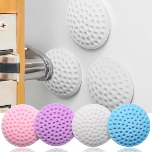 Padding Pelindung Pintu Gagang Dinding Silikon Anti Benturan Warna Pastel