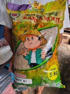 Benih Bibit Padi Ciherang Bersertifikat Label Ungu Kemasan 5kg