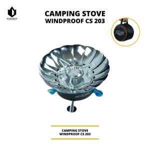 Kompor Windproff Dhaulagiri DH-203 - Kompor Camping Anti Angin Mini Portable Camping dan Berkemah - Kompor kemping - Camping Stove