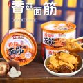Peanut gluten 花生面筋罐头185g全素户外方便即食罐头拌饭菜小菜香菇面筋. 