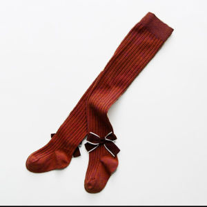 [ Cha Yeon ] V1 Legging Anak Import Korean 4 -10 tahun - Lejing Anak Knit Premium Leging Tutup Whudu Stocking Anak Perempuan Impor