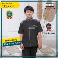 Baju Koko Anak Laki Laki Lengan Pendek Umur 0-12 Tahun Model Dzaky. 