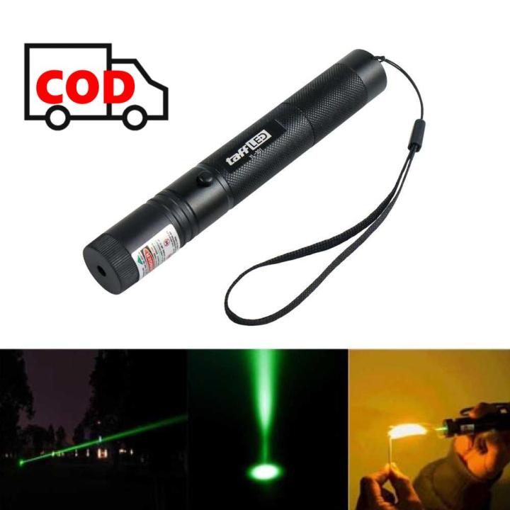 Green Laser Pointer 303 Hijau Aman Rechargeable Isi Ulang Baterai Presentasi Berburu Outdoor