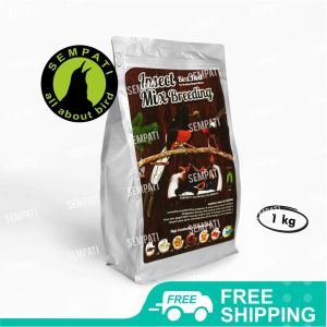 SEMPATI Insect Mix Breeding Sempati 1 Kg Pakan Khusus Ternak Untuk Burung Murai Batu MIXBREED