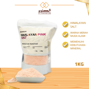 Garam himalaya premium 1kg - Himsalt Pink Himalayan Original -SHABANI STORE
