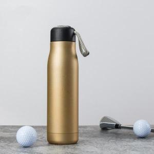 Botol Minum Stainless Steel aestetic Panas Dingin Ukuran 600ml + Tali BOTOL Termos Vacuum klasik -5662