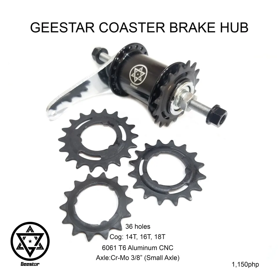 Bmx coaster brake clearance hub