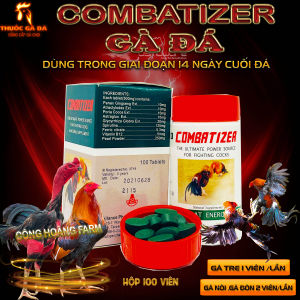 Combatizer nuôi gà chế độ đá 1 hộp 100 viên