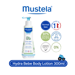 Mustela Hydra Bebe Body Lotion With Organically Farmed Avocado for Normal Skin 300ml