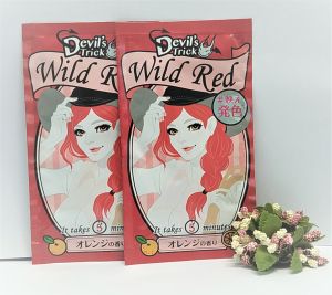 Thuốc dưỡng và nhuộm tóc tạm thời Devils Trick từ Nhật Bản. Thời gian nhuộm chỉ trong 5 phút!