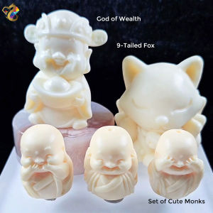 Ivory Nut Statue Display Buddha (7 Types to Choose)