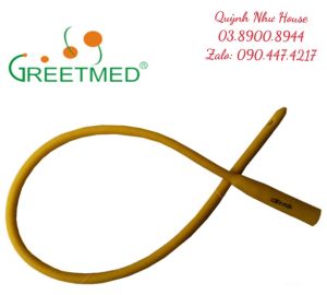 [TIẾT KIỆM] 10 Dây truyền thải độc đại tràng cà phê Silicone mềm GREETMED® (ống thông tiểu 1 nhánh Nelaton Fr14) coffee enema gerson