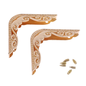 Metal Hollow Purse Bag Corner Protector Edge Safety Guard for DIY Making Handbag