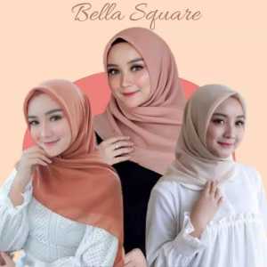HIJAB SEGI EMPAT BELLA SQUARE / JILBAB BELLA SQUARE / KERUDUNG BELLA