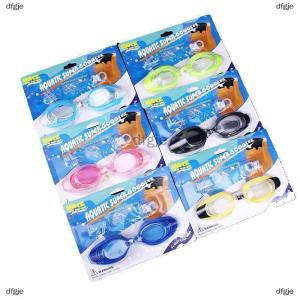 [COD] dfgje Chống sương mù bơi lội kính không thấm nước HD bơi hồ bơi nước thể thao có thể điều chỉnh dành cho người lớn trẻ em Silicone Lặn Lướt kính với hộp