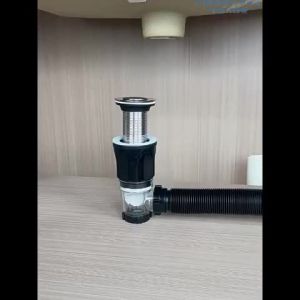 Wash Basin Drain Bathroom Odor-Proof Drain Set Wash Basin Accessories Full Set Toilet Drain