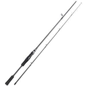 Malaysia 1.8M 2 Section Fishing Rod Carbon Fiber Fishing Rod Durable and Strong Fishing Pole Spinning Rod and Casting Rod.