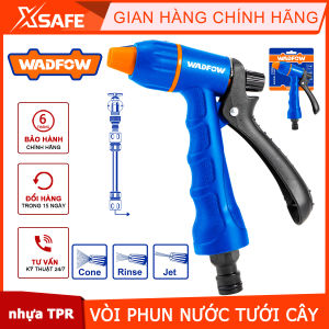 Vòi phun nước WADFOW WSN1E03 Vòi xịt tưới cây 3 hướng 3/4 Thân nhựa ABS TPR tay cầm thoải mái cách nhiệt TDR hỗ trợ vòi tưới cây xịt rửa xe máy tưới sân