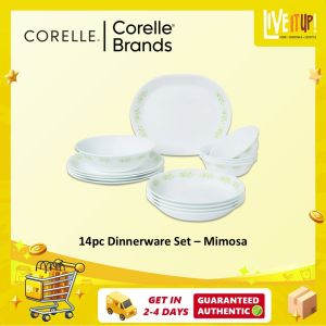 CORELLE 14pc Dinnerware Set - Mimosa