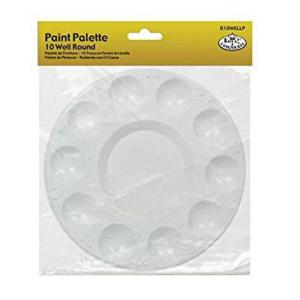 11 Grids 17cm/6.69" Tray Plastic Palettes Easy Cleaning Professional Art P