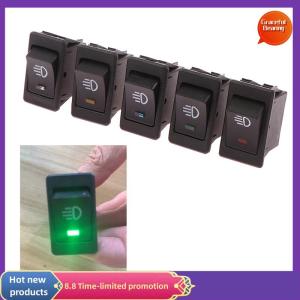 Graceful แผงควบคุมแผงหน้าปัดรถยนต์แผงหน้าปัด LED ไฟตัดหมอกอเนกประสงค์35A 1ชิ้น12V