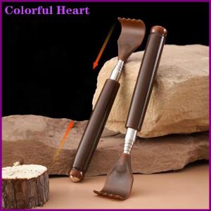 Colorful Heart ที่เกาหลังสำหรับเกาหลังที่ขูดแบบลูกบอลแม่เหล็กยืดได้พร้อมที่ขูดที่นวดหลังแบบแม่เหล็ก