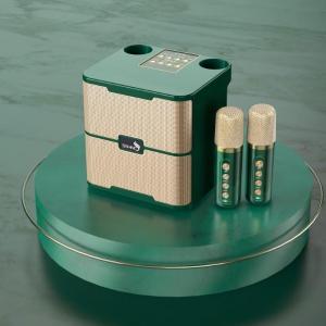 Mini Karaoke Wireless Bluetooth Dual Microphone Karaoke Bluetooth Speakers Home mini ktv set ys213