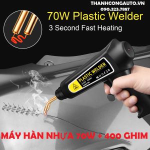 Máy Hàn Nhựa 70W 220V (Plastic Welding Gun) Hàn Chi Tiết Nhựa Ô Tô Xe Máy Gia dụng - Tặng 400 Ghim Hàn