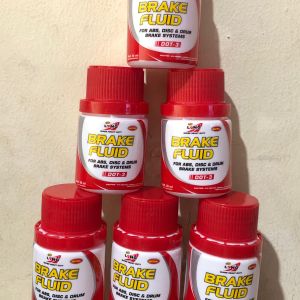 MINYAK REM LONG MERAH PUTIH 50 ML BRAKE FLUID DOT - 3