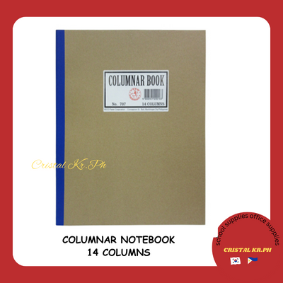 Columnar notebook 14columns 1PC | Lazada PH