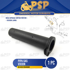 Pipa Gas Vixion Lama Hitam - Selongsong Slongsong Putihan Mika Gas Yamaha Vixion Lama Old