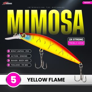 Lure Minnow Casting Trolling - Hayumake MIMOSA Sinking Lure 28 Gram