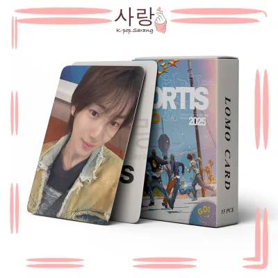 55pcs CORTIS《CORTIS》Rainbow Group LOMO Card Set Collection Kpop Ahn Keon Ho James Kim Ju-hoon Martin Seonghyeon Photocard Kad Foto