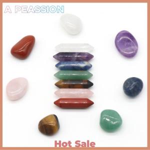 [A Peassion]💖[HOT SALE]🎈🎈 14pcs Seven Chakra Energy Healing Stone Natural Ornaments Gifts