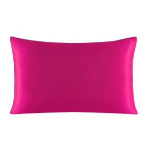100% Natural Mulberry Silk Pillowcase Zipper Pillowcases Pillow Case For Healthy Standard Queen King Multicolor